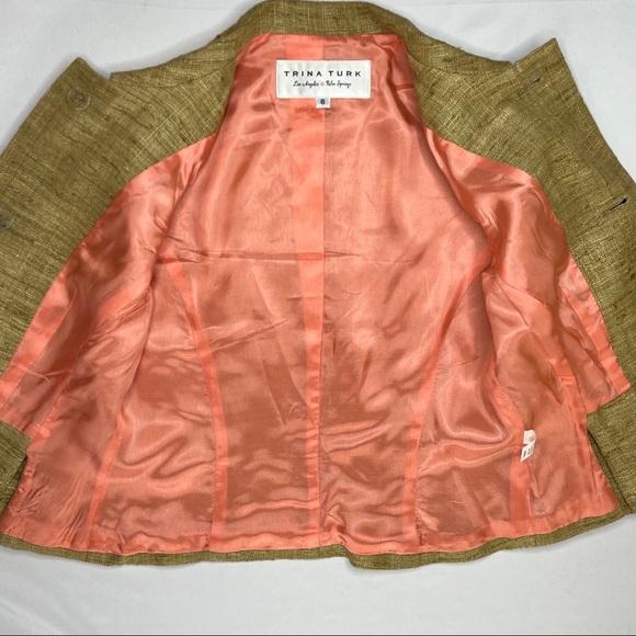 Trina Turk Raw Silk Skirt Set Size 6/8 - Picture 9 of 16